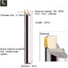 Monocrystalline Synthetic 6mm Shank  CNC Diamond Tools