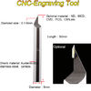 SS304 Shank ND CVD Diamond Engraving Tools